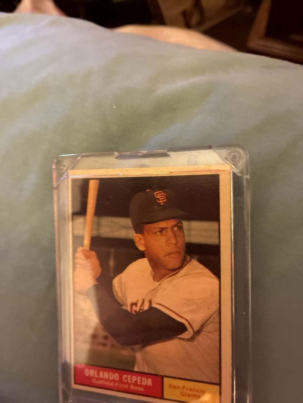 Orlando Cepeda 1961 Topps Baseball Card #435